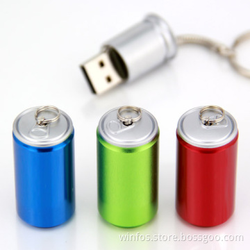 Tin Bottle Shape USB